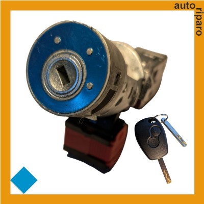 Cilindro blocco blocchetto bloccasterzo avviamento per RENAULT Twingo II 7701208