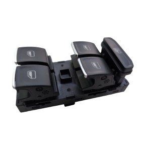 PULSANTIERA ALZACRISTALLI PER VW GOLF 7 MK7 - CROMATA