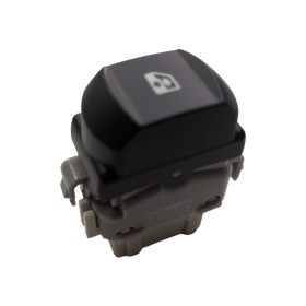 Pulsante Alzavetro PER Renault MEGANE 2002-2006 PORTA DESTRA SPINA GRIGIA